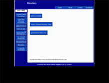 Tablet Screenshot of misc.grobbel.org
