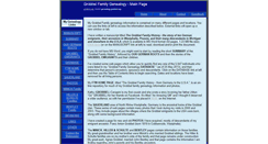 Desktop Screenshot of genealogy.grobbel.org
