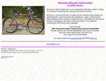 Tablet Screenshot of bicycles.grobbel.org